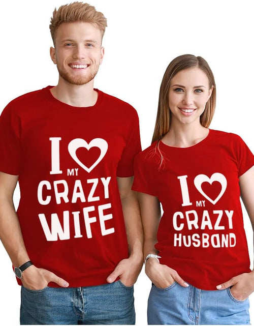 Load image into Gallery viewer, Matching Shirts for Couples Love My Husband Wife Valentines Day T-Shirts

